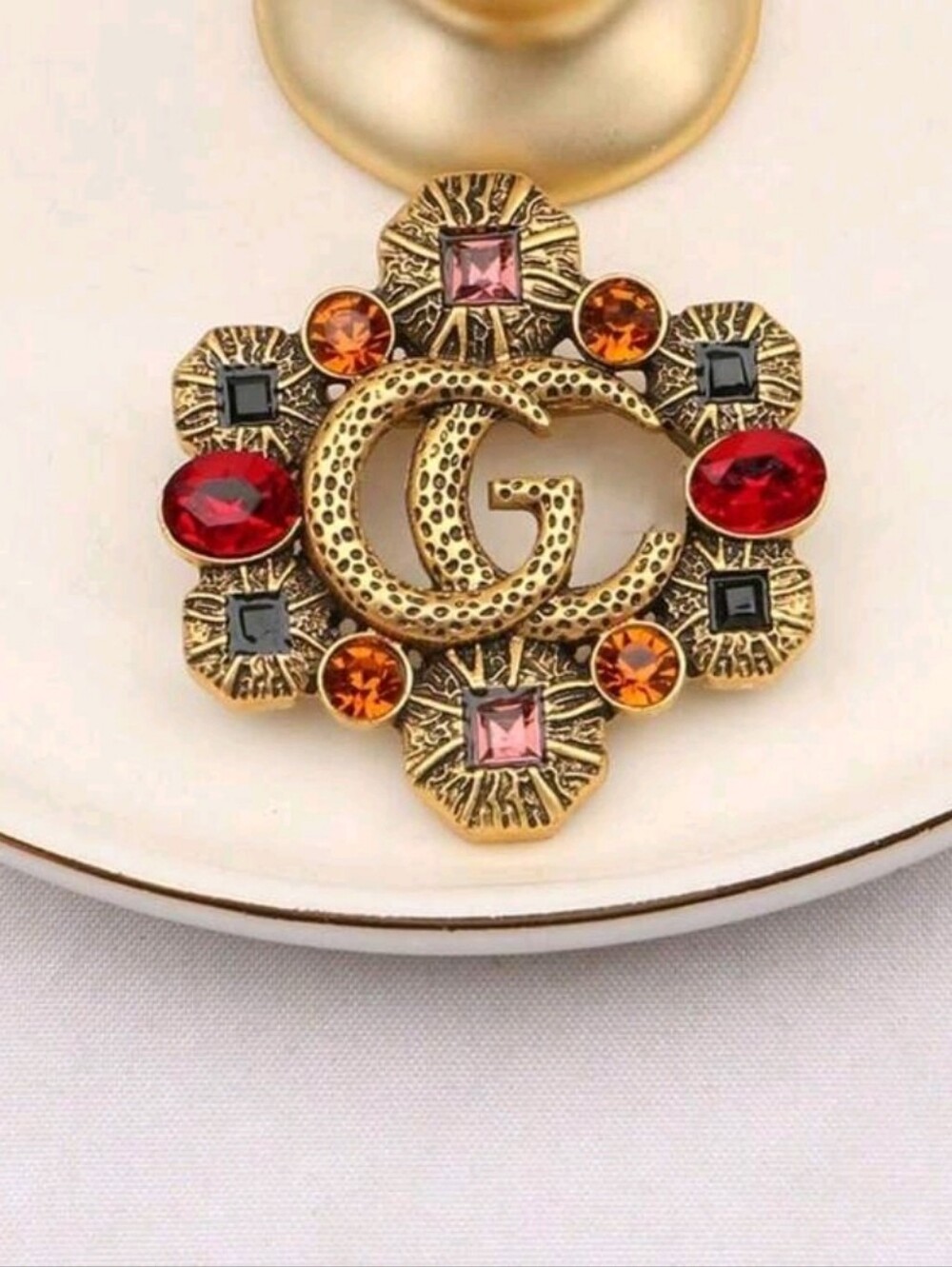 Gucci Style Brooch - Picture 4 of 5